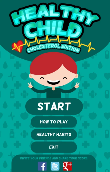 Main menu user interface UI design