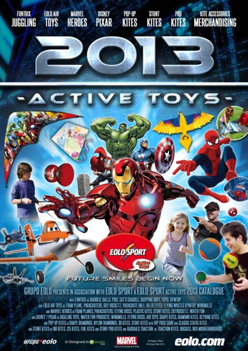 2013 Eolo-sport catalog cover graphic design artwork