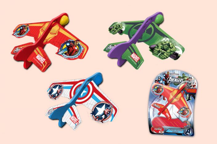 Marvel avengers toy planes graphic design artwork